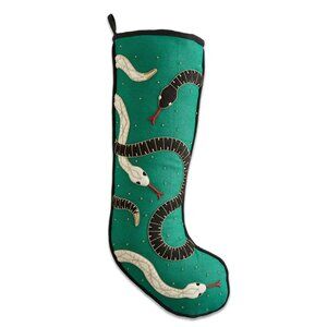 New with Tags Jonathan Adler Eden Snake Stocking (NWT)